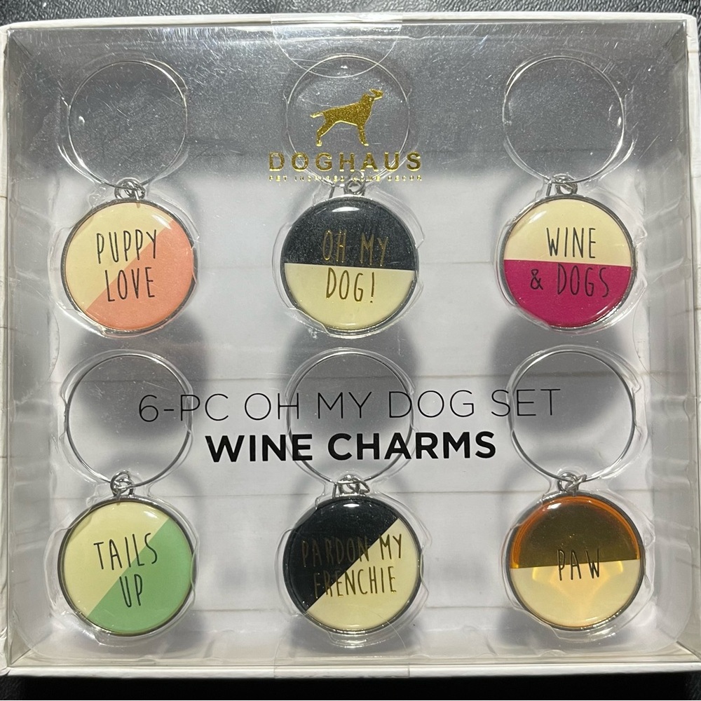 Doghaus Wine Charms Set